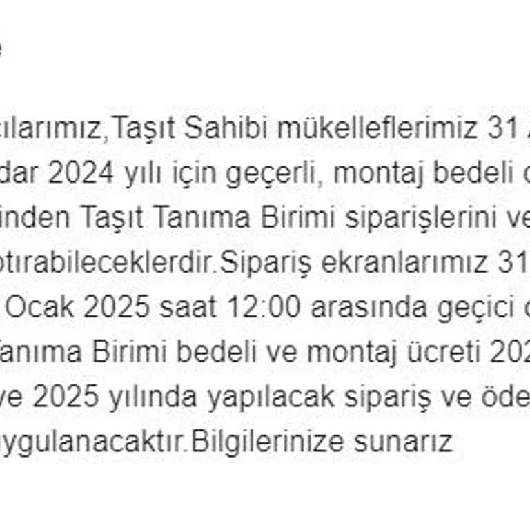 Sipariş Onaylanmadı Ve Ek Maliyetlerle Karşılaştık