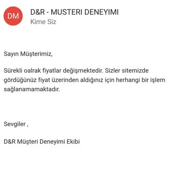 D&R'dan Aldığım Kalemlerde Fiyat Farkı Şoku
