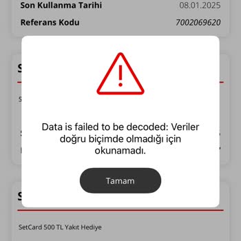 Petrol Ofisi Uygulaması: Kupon Kullanımında Sürekli Hata