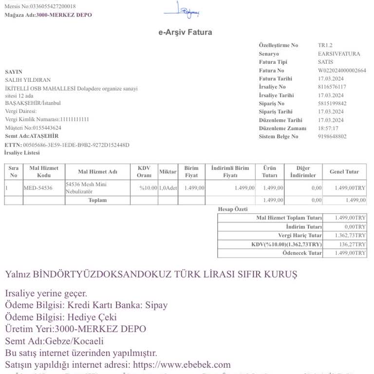 Nebülizatör Kullanıcı Hatası Mağduriyeti