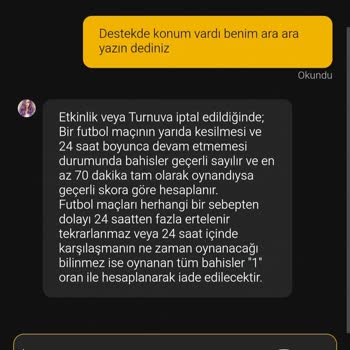 Betgit Bahis Sitesinde Haksız Mağduriyet