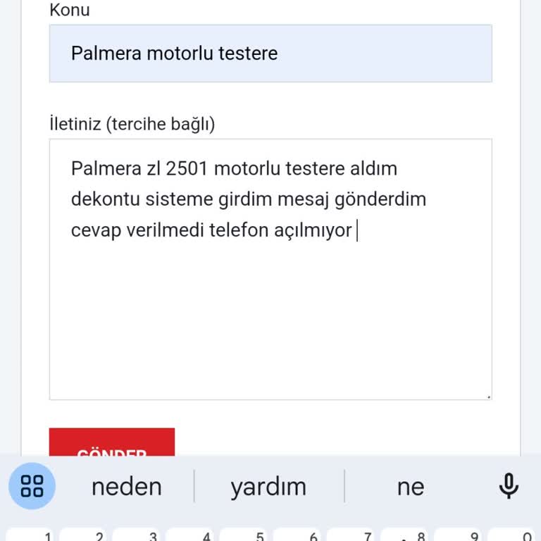 İzmir Arbin AVM'den Alınan Ürünün Teslim Edilmemesi