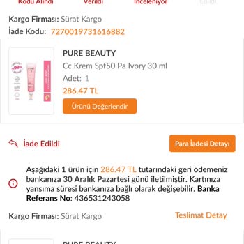 Kırık Ve Sahte Ürün, Kayıp Paket Sorunu
