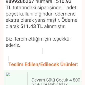 Trendyol GO'dan Eksik Teslimat Ve İlgisiz Müşteri Hizmeti