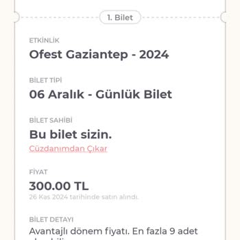 Ofest Gaziantep İçin İptal Edilen Festival Ve İade Sorunu