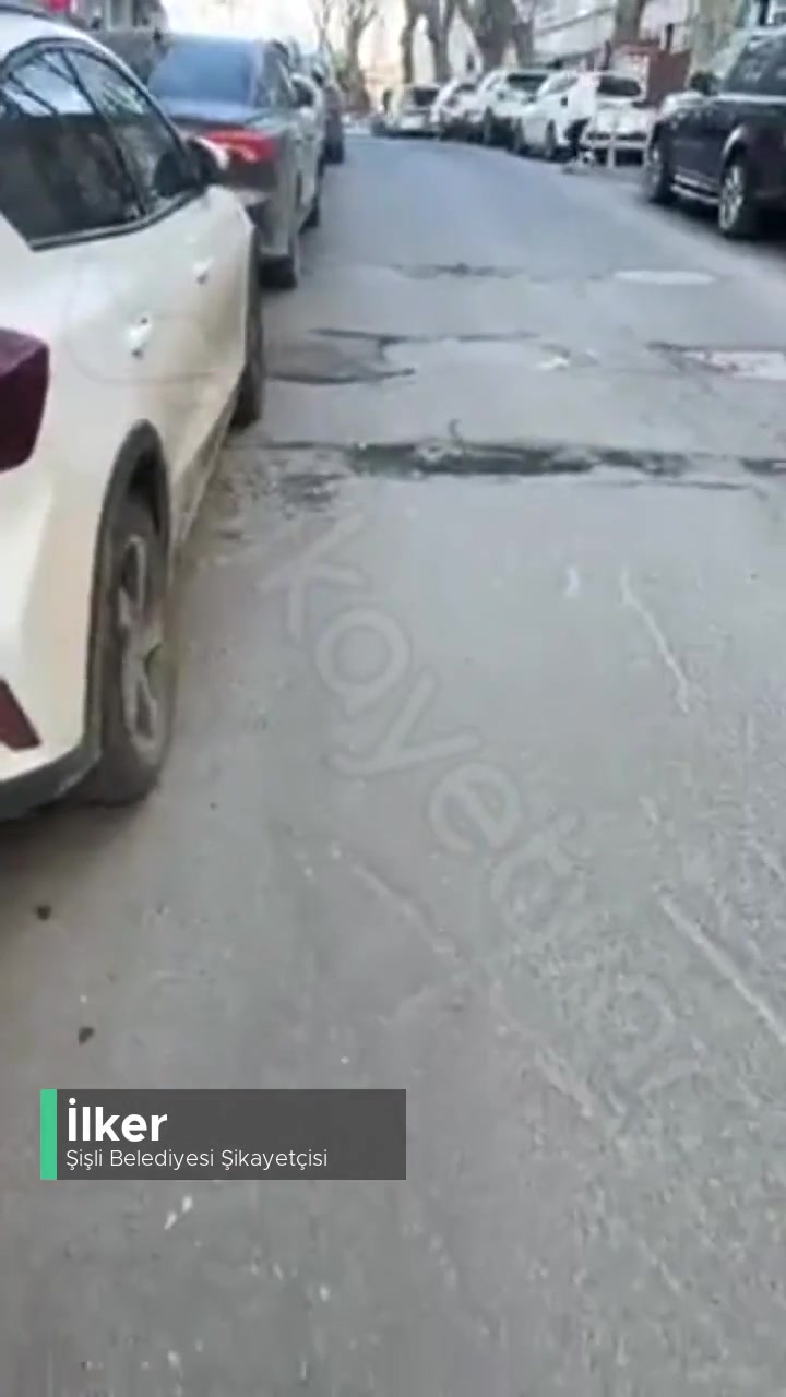 Şişli Belediyesi Bozuk Asfalt Zarar Veriyor! videonun kapak resmi