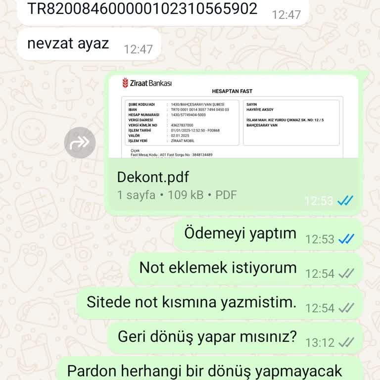 Hera Çiçekçi Sitesinde Sipariş Sonrası İletişim Sorunu
