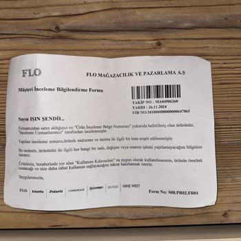 FLO Ayakkabıda Üretim Hatası İddiası Ve Tüketici Hakları Mücadelesi