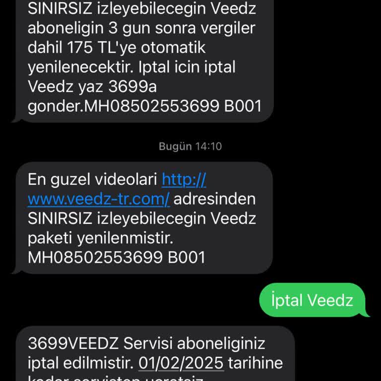 Beklenmedik Fatura Sürprizi