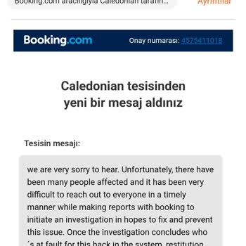 Booking.com Fraudulent Message Led to Payment, No Response from Support