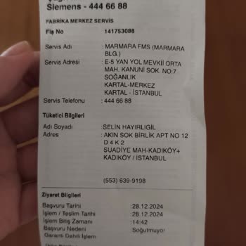 Siemens Buzdolabı Hayal Kırıklığı