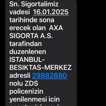Yanlış Adrese Gönderilen DASK Bildirimleri