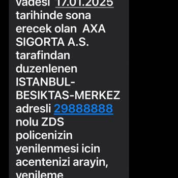 Yanlış Adrese Gönderilen DASK Bildirimleri