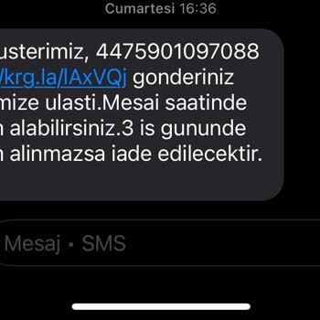 Yanlış İade Edilen Kargomun Mağduriyeti