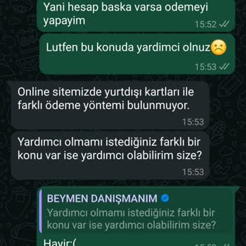 Yurt Dışı Kartı İle Ödeme Sorunu
