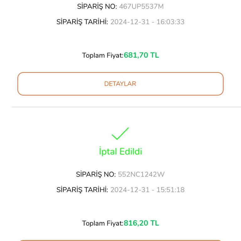 Tahtakale Spot Mobil Uygulama Ve İade Sorunu