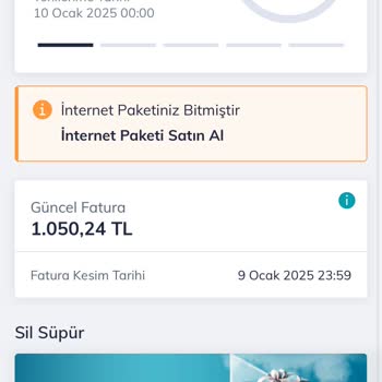 Türk Telekom'da Ek İnternet Paketi Sorunu