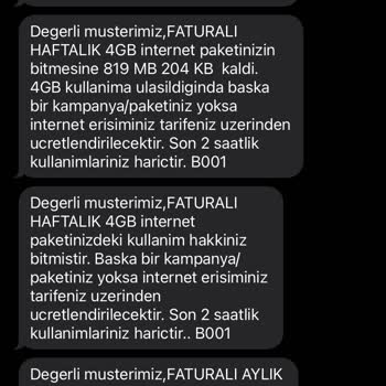 Türk Telekom'da Ek İnternet Paketi Sorunu