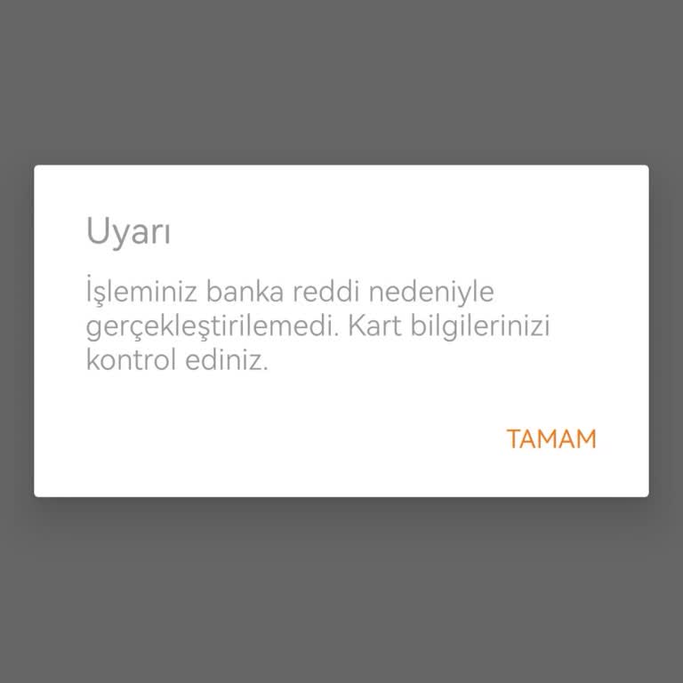 Halkbank Paraf Kart İle Alışveriş Sorunu
