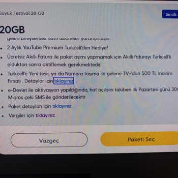 Taahhüt Edilen Migros Hediye Çeki Yüklenmedi