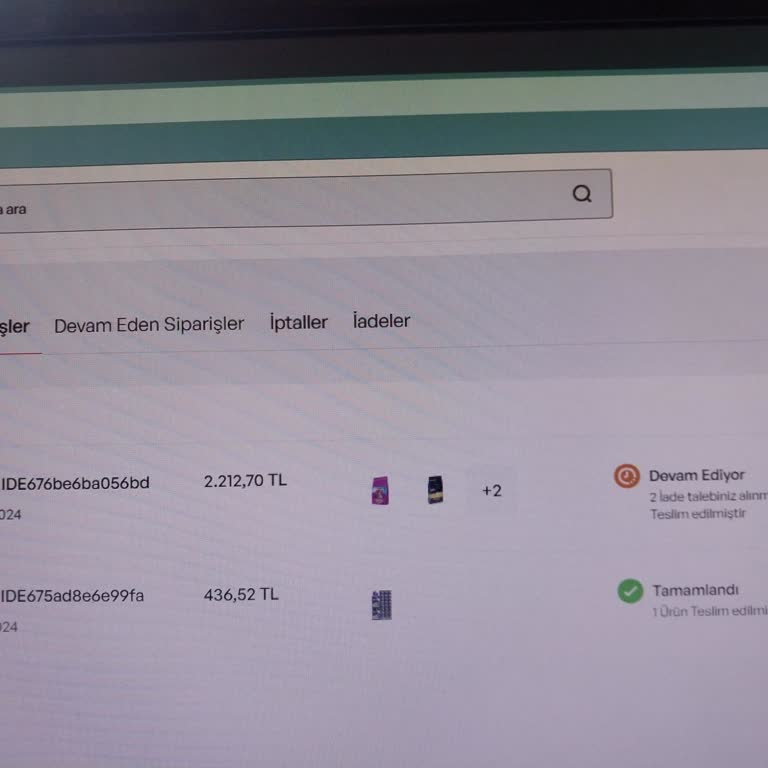 İdefix'te Sipariş Sorunu Ve Ciddiyetsizlik