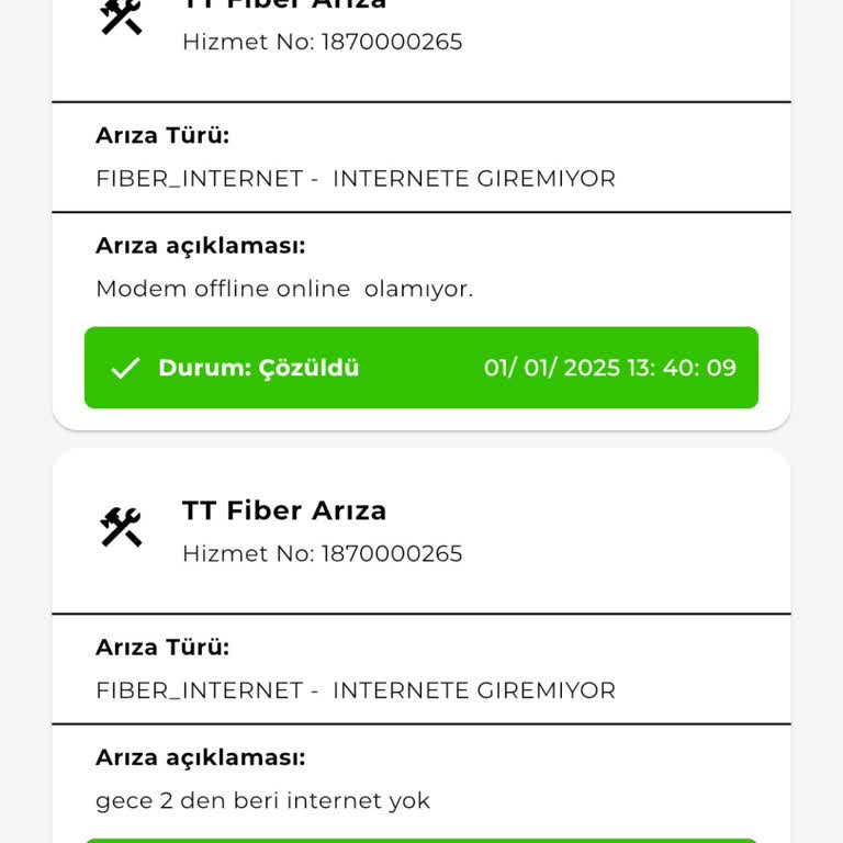 Kablo Net'te Çözülemeyen İnternet Arızası