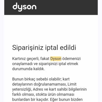 Dyson Servis Sürecinde Büyük Hayal Kırıklığı