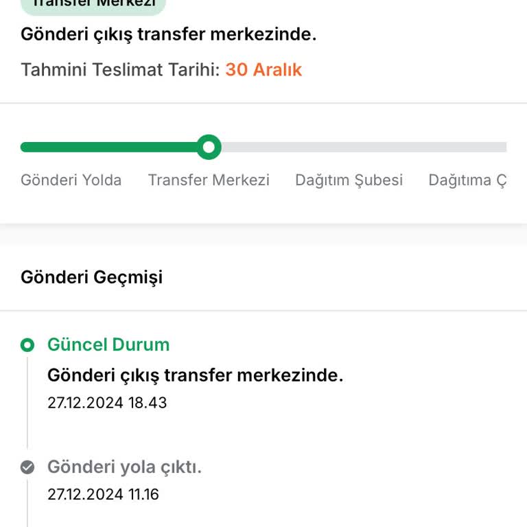 Kargo Teslimatında Yaşanan Gecikme Ve Yanıltıcı Bilgilendirme Sorunu