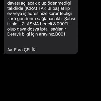 Asılsız Suçlamalar Ve Tehdit Edici Mesajlar