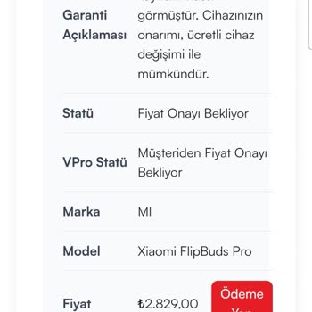 Xiaomi Flip Buds Pro'da Mekanizma Sorunu