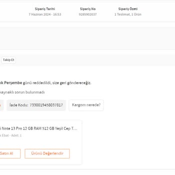 Arızalı Telefon Ve Yetersiz Müşteri Hizmetleri Deneyimi