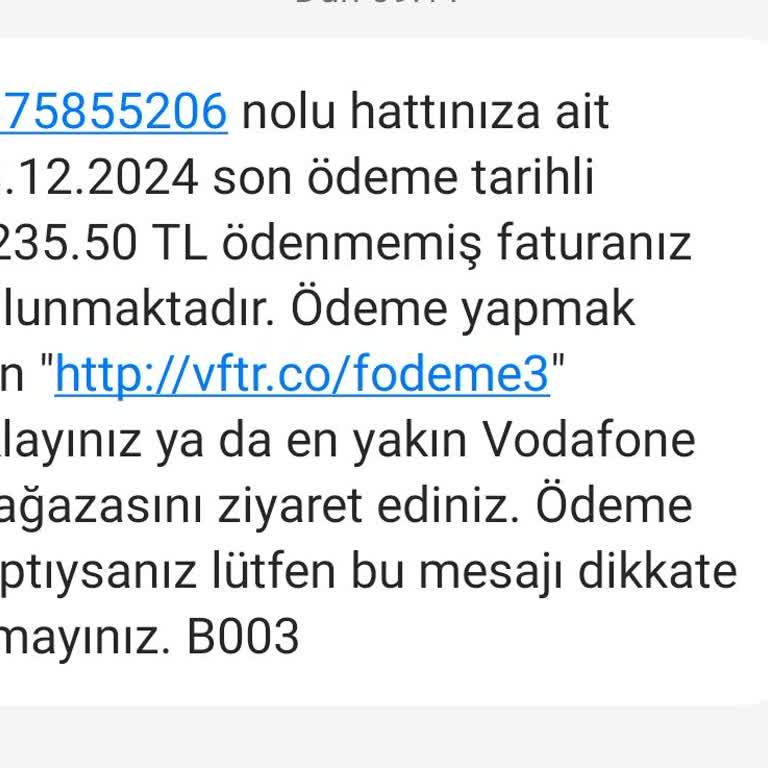 Vodafone Cayma Bedeli Mağduriyeti