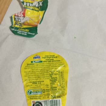 Cam Parçası Tehlikesi: Uludağ C Max Limon Aromalı Gazlı İçecek