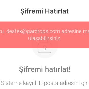 Gardrops Hesabına Giriş Sorunu Ve Sipariş Belirsizliği
