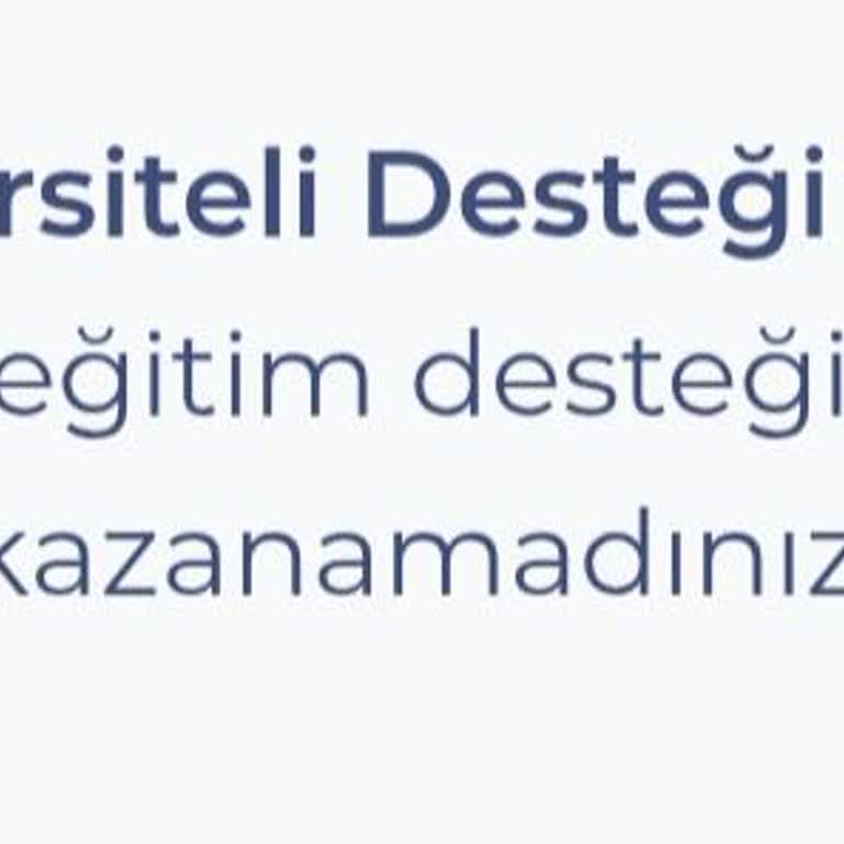 Burs Başvurumun Haksız Reddi