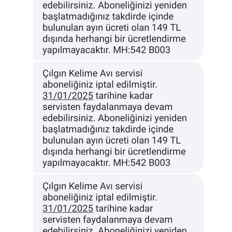 Yanlışlıkla Başlatılan Abonelik Ve İptal Sorunu