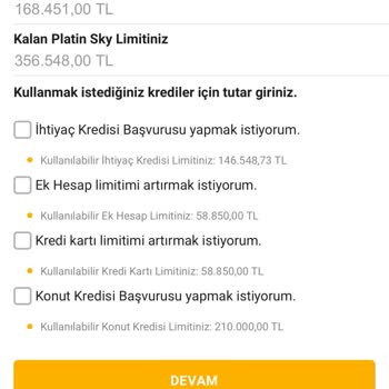 VakıfBank Sky Limiti Kullanımında Yaşanan Sorunlar