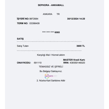 Hediye Parfümde Sızıntı Ve Mağaza Yardımcı Olmuyor