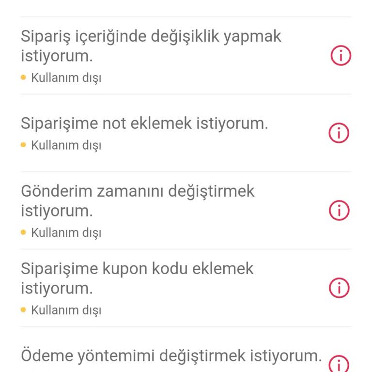 Yemek Sepeti'nde Sipariş İptali Ve Müşteri Hizmetleri Sorunu