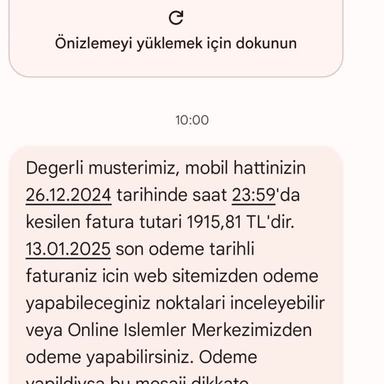 Haksız Faturalandırma Şikayeti
