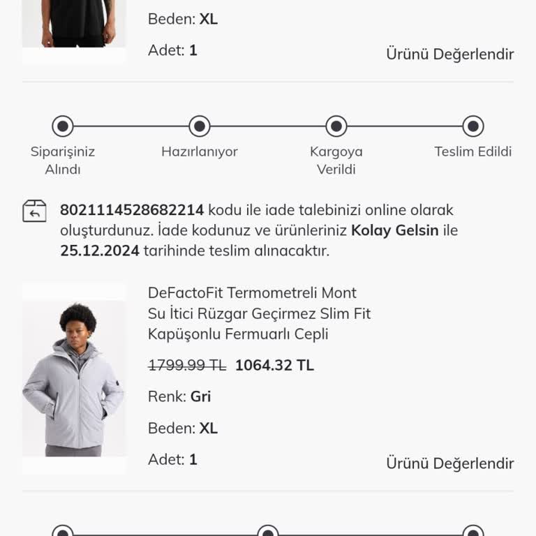 DeFacto İade Sürecinde Yaşanan Sorunlar