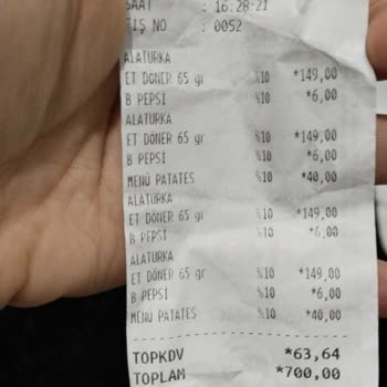 Buz Gibi Döner Ve Bayat Ekmek Fiyaskosu