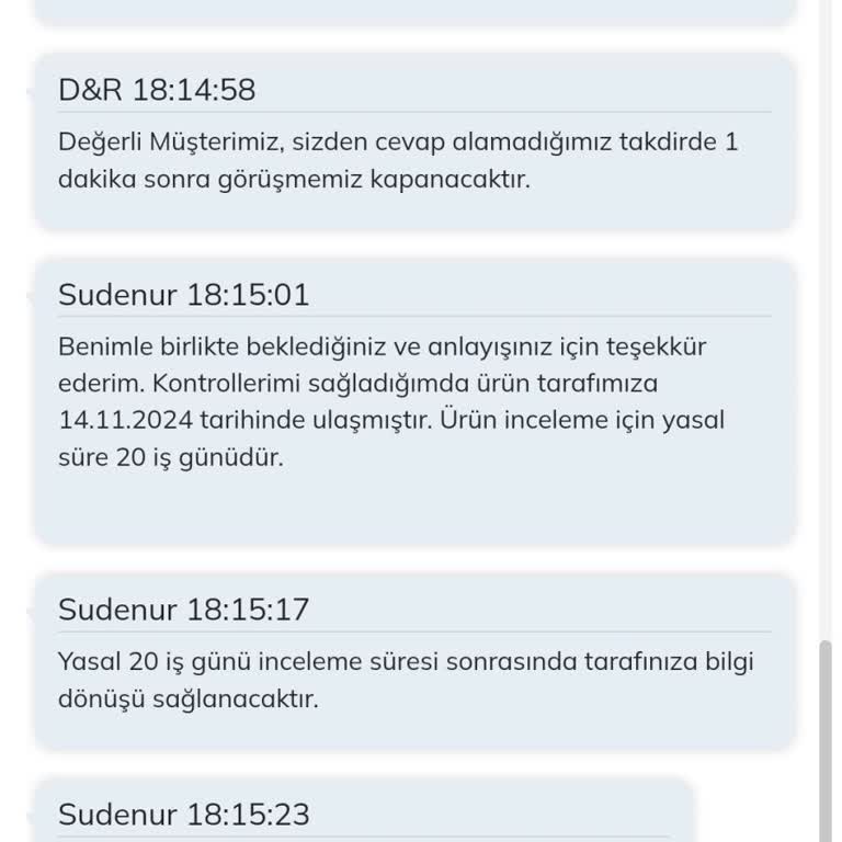 D&R Ve JBL İle İade Sürecinde Yaşanan Sorunlar