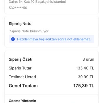 Stokta Olmayan Ürün İçin Yüksek Teslimat Ücreti Şoku