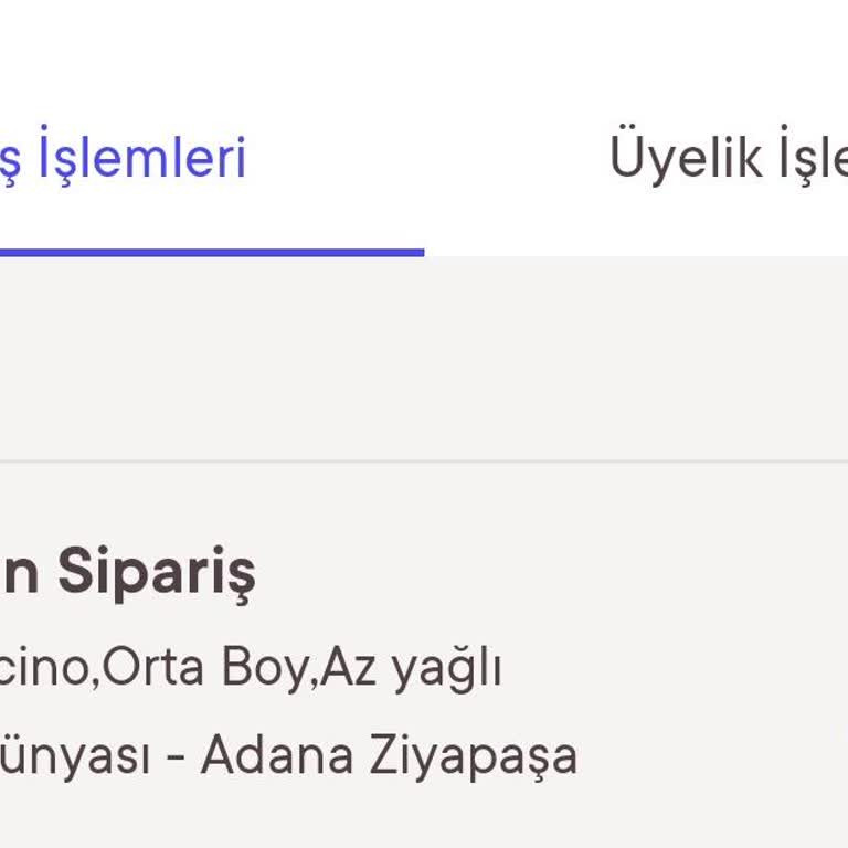 Kahve Dünyası'nda Uzaktan Sipariş Sorunu Ve Personel Tavrı