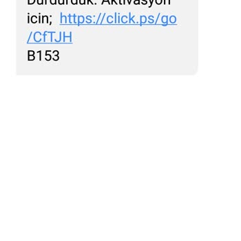 Tehlikeli Mesaj Ve Yanıltıcı Link