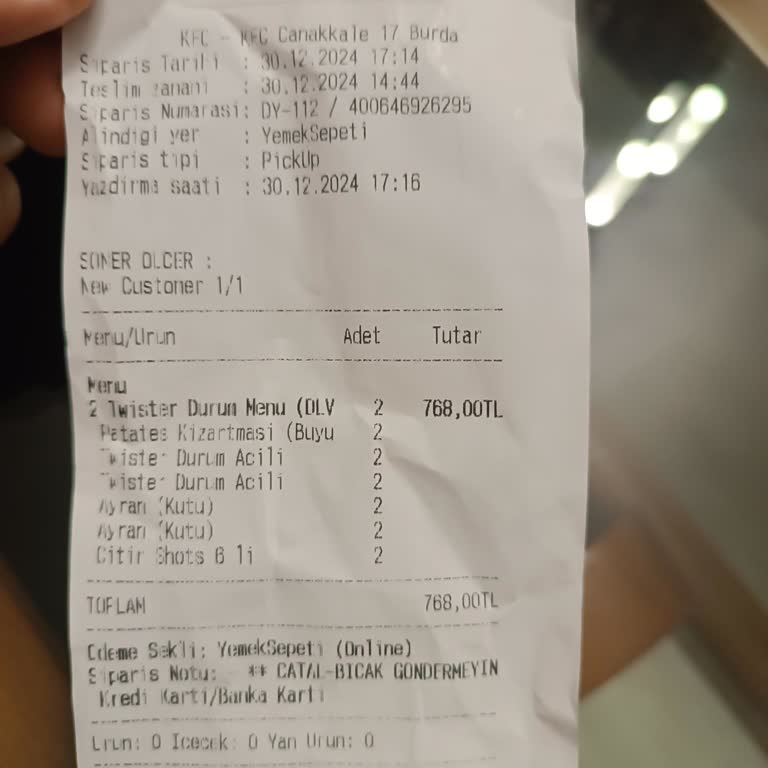Hızlı Teslimat Ücreti Ve Destek Sorunları