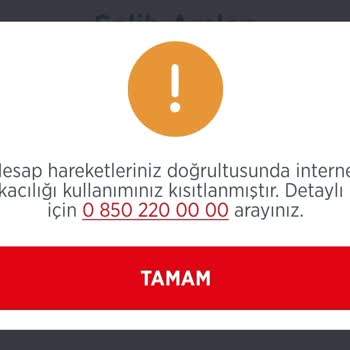 Ziraat Bankası'ndan Bilgi Vermeden Hesap Kısıtlaması