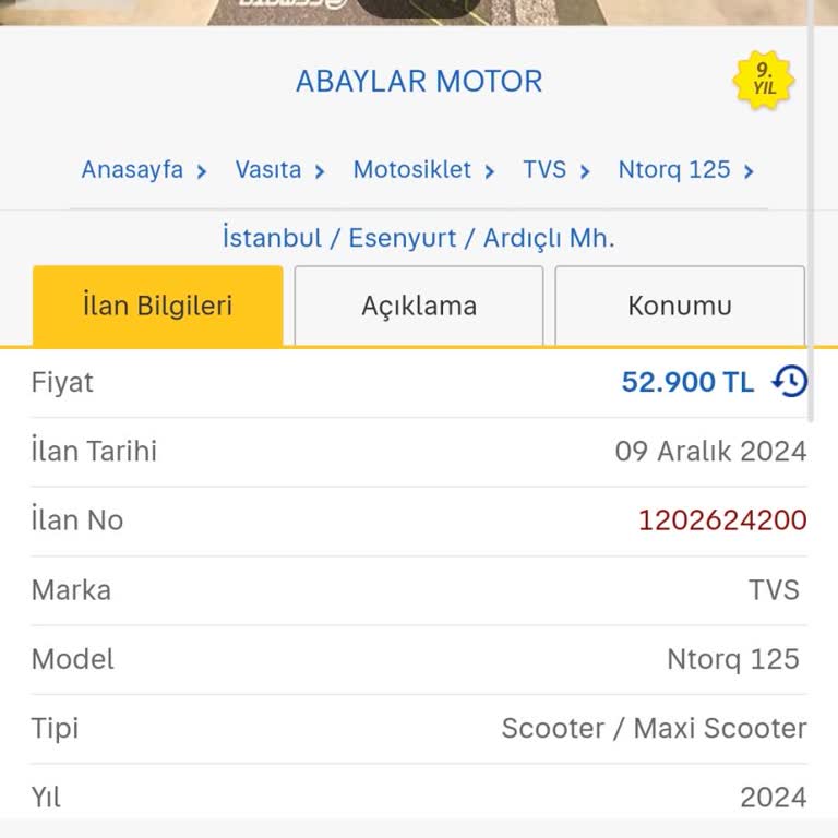 Abaylar Grup Fiyat Değişikliği Ve Yanıltıcı İlan Sorunu!