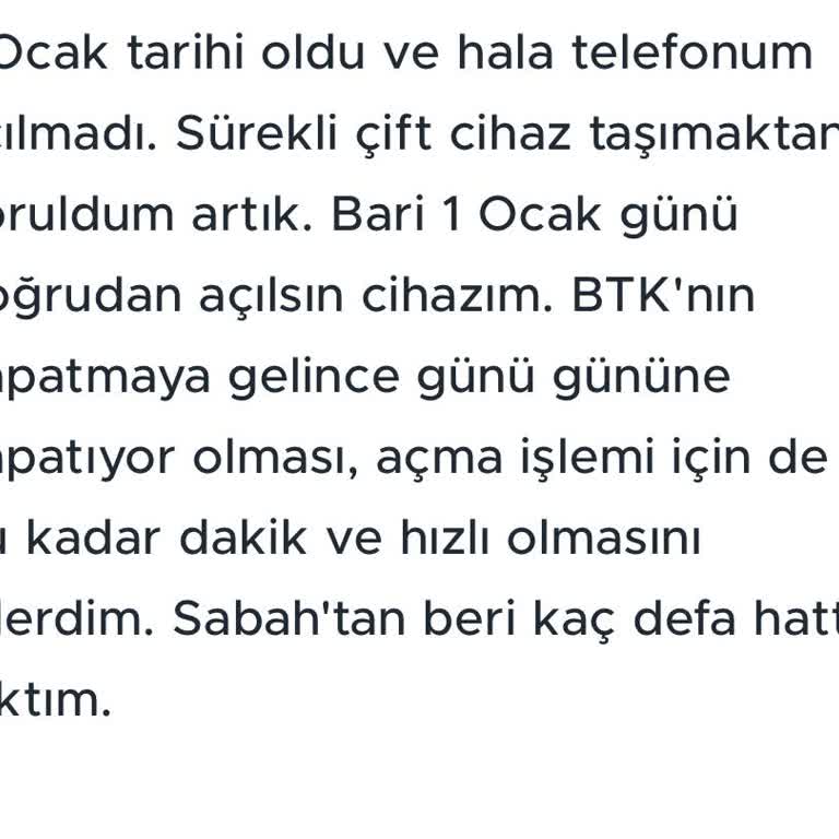 Telefonumun Açılmayan Hattı: BTK'nın Çifte Standardı